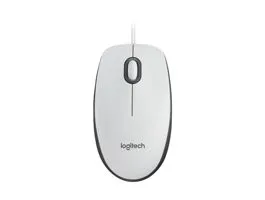 Logitech Mouse M100 vezetékes fehér egér