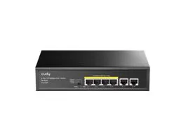 CUDY FS1006P 1x 10/100(PoE+/PoE)+3x 10/100(PoE)+2x 10/100 uplink, 60W PoE switch