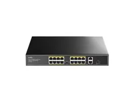 CUDY FS1018PS1 16x 10/100(PoE+/PoE) + 2x gigabit Uplink/1 SFP uplink 180W PoE switch