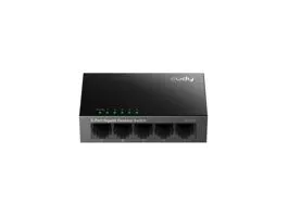 CUDY GS105 5 portos Gigabit, fém ház, fekete asztali Switch