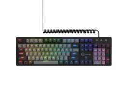 Lorgar Azar 514 RGB, fekete vezetékes mechanikus gamer billentyűzet