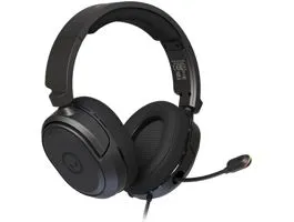 Lorgar Kaya 360 USB fekete gamer headset