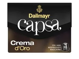 Dallmayr Crema dOro Nespresso kompatibilis kávé kapszula 10 db