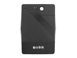 S-Link szünetmentes 1000VA - MIGHT U100 (1000VA, 12V7Ah*2, 600W, Line-Interactive, 4 db töltő aljzat)