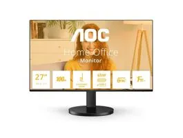 AOC IPS monitor 27&quot; Q27B3CF2 2560x1440, 16:9, 350cd/m2, 4ms, HDMI/2xUSB/USB-C, hangszóró, 100Hz, áll. mag.