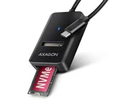 AXAGON ADM2-CM USB-C 10Gbps M.2 NVMe  SATA SSD Adapter