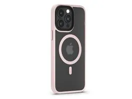 Devia Pino Series Magnetic ütésálló tok - Apple iPhone 15 - pink