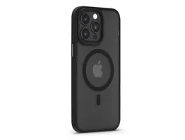 Devia Pino Series Magnetic ütésálló tok - Apple iPhone 16 Pro - fekete