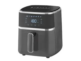 TOO AF-140B-1350 W fekete 5 L forrólevegős sütő digitális vezérléssel (air fryer)