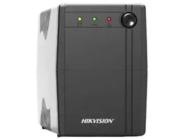 Hikvision Szünetmentes  600VA - DS-UPS600 (2 Schuko, line-interaktív, fekete)