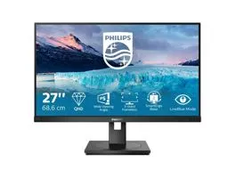 PHILIPS IPS monitor 27&quot; 275S1AE, 2560x1440, 16:9, 300cd/m2, 4ms, HDMI/DisplayPort/DVI, Pivot, hangszóró