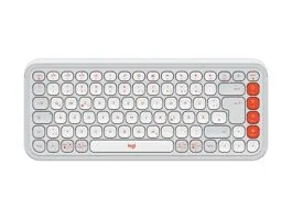 Logitech 920-013072 POP Icon Keys US vezeték nélküli piszkosfehér/narancssárga billentyűzet