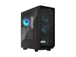 Fractal Design Meshify 2 Compact RGB fekete (táp nélküli) ablakos ATX ház