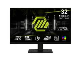 MSI 27&quot; Gaming MAG 322UPF 4K UHD IPS 160Hz DP/HDMI/USB-C fekete gamer monitor