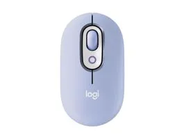 Logitech POP with emoji vezeték nélküli lila egér