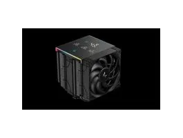 DeepCool CPU Cooler - AK620 DIGITAL PRO (25 dB, max, 103,45 m3/h, 4pin csatlakozó, 6 db heatpipe, 2x12cm, PWM)