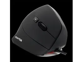 Advance Egér - VERTICAL PLUS MOUSE (1600 DPI, 6 gomb, ergonomikus, fekete)