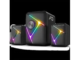 Advance Hangszóró - SOUNDPHONIC RGB 11W RMS BLUETOOTH (2.1, Bluetooth/3,5mm Jack, RGB, fekete)