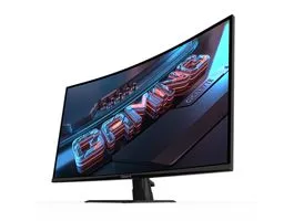 GIGABYTE Ívelt VA LED Monitor 31.5&quot; GS32QC 2560x1440 2xHDMI/Displayport