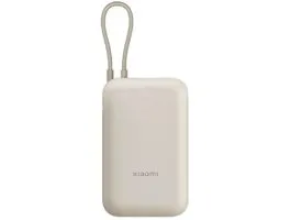 Xiaomi BHR9072GL 10000mAh (integrált kábel) világosbarna power bank