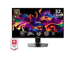 MSI Monitor GAMING MAG 321UP QD-OLED 31,5&quot; UHD 3840x2160, 16:9, 165Hz,1500000:1, 0,03ms, 2x HDMI, DP, USB-C, Black