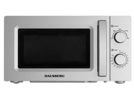 Hausberg HB-8008GR szürke mikrohullámú sütő 20L 1800W