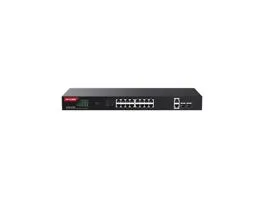 IP-COM Switch PoE - G1120P-16-250W (18x1Gbps, 2x SFP, 16 af/at PoE+ port, 230W, Rackbe szerelhető)