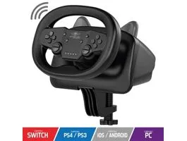 Spirit of Gamer Kormány - RACE WHEEL PRO AIR (PC/PS3/PS4/Switch/Android kompatibilis, fekete)