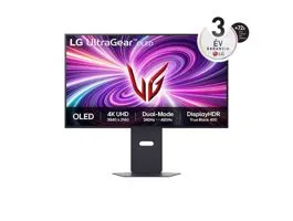 LG 32&quot; 32GS95UV-B UHD OLED 480Hz HDMI/DP DUAL gamer monitor