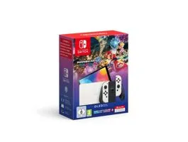 Nintendo Switch fehér OLED játékkonzol + Mario Kart 8 Deluxe + 12hónapos Nintendo Switch Online előfizetés