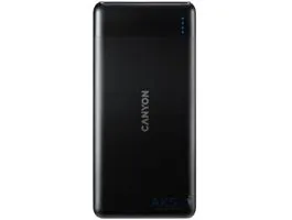 Canyon CNE-CPB1007B 10000mAh LiPo powerbank fekete (QC3.0)