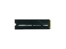 Kingsman SSD 1TB - KP800 (3D TLC DRAM, M.2 PCIe Gen 4x4, NVMe 1.4, r:7500 MB/s, w:6500 MB/s, PS5 Ready) Hűtőbordás