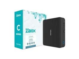 ZOTAC PC ZBOX, Intel N-series N100 3.8GHz, HDMI, Displayport, 2xLAN, WIFI, BT, M.2 SSD hely, 3xUSB, Passzív