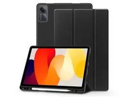 Tech-Protect tablet tok (Smart Case Pen) - Xiaomi Redmi Pad SE 11.0 - fekete - ECO