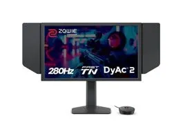 BenQ ZOWIE Monitor 24,1&quot; - XL2546X+ (Fast TN, DyAc 2, 16:9, 1920x1080, 1ms, 320cd/m2, 3xHDMI, DP, mag.áll., 280Hz)