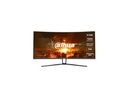 Dahua Monitor 34&quot; Gaming - LM34-E330C (VA, 21:9, 3440x1440, 1ms, 165Hz, 350cd, HDMIx2, DPx2, Ívelt)