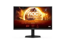 AOC Ívelt Gaming 180Hz monitor 27&quot; CQ27G4X, 2560x1440, 16:9, 300cd/m2, 1ms, 2xHDMI/DisplayPort, áll. mag.