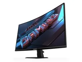 GIGABYTE Ívelt VA LED Monitor 27&quot; GS27QCA 2560x1440, 2xHDMI/Displayport