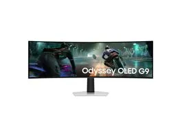 SAMSUNG Ívelt Gaming 144Hz OLED monitor 49&quot; G91SD, 5120x1440, 32:9, 250cd/m2, 0.03ms, HDMI/Micro HDMI/DP