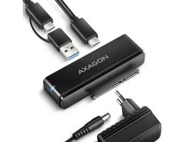 AXAGON ADSA-FPX USB-C 10Gbps Fast Port X adapter for 2,5&quot;/3,5&quot; SSD/HDD