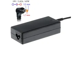 Akyga AK-ND-06 (19V/3.42A 65W 5.5x1.7) Acer hálózati töltő adapter