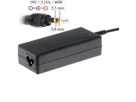 Akyga AK-ND-13 (19V/3.15A 60W 5.5x3.0+pin) Samsung hálózati töltő adapter