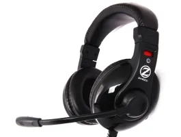 ZALMAN ZM-HPS200 Gaming headset (2m lapos kábel, 2x 3-pin 3,5mm jack)