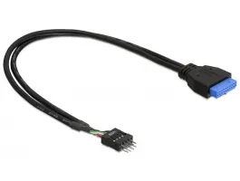 Delock 83095 USB3.0 pin fejes anya - USB2.0 pin fejes apa kábel 30cm