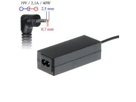 Akyga AK-ND-23 (19V/2.1A 40W 2.5x0.7) Asus hálózati töltő adapter