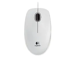 Logitech B100 Optical USB Mouse White egér (910-003360)