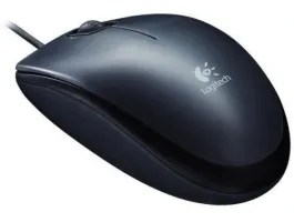 Logitech M100 fekete egér