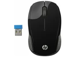 HP 200 fekete wireless fekete egér (X6W31AA)