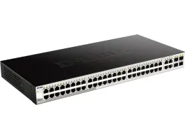 D-Link DGS-1210-52 10/100/1000 Base-T 48 port gigabit poe switch with 4 x 1000Base-T /SFP ports