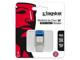 Kingston FCR-ML3C MobileLite DUO 3C USB 3.1+Type C kártyaolvasó